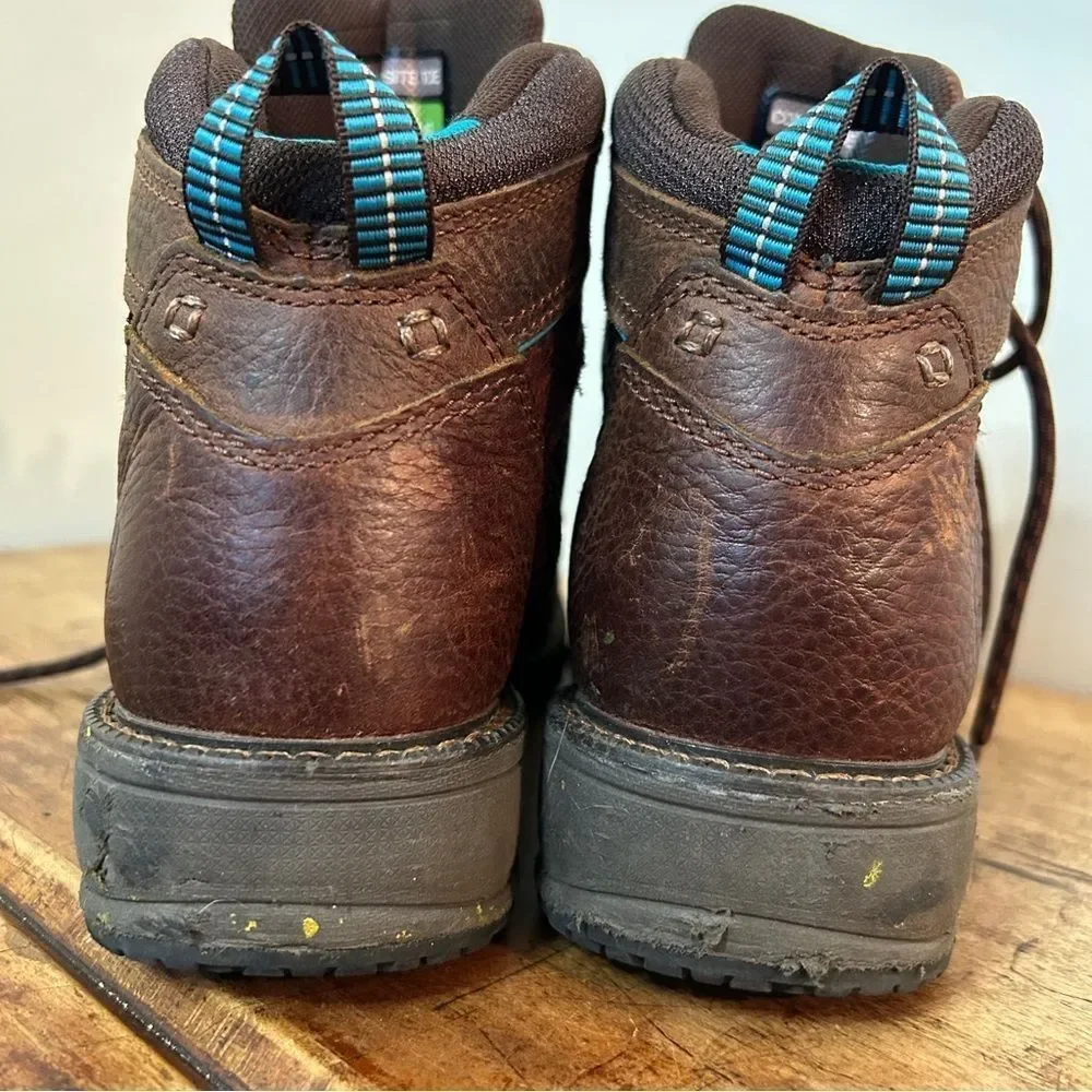 Ariat Composite Toe Work Boots Men's 6.5 fair preworn condition see INFO